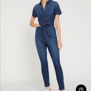Alice + Olivia Denim Jumpsuit